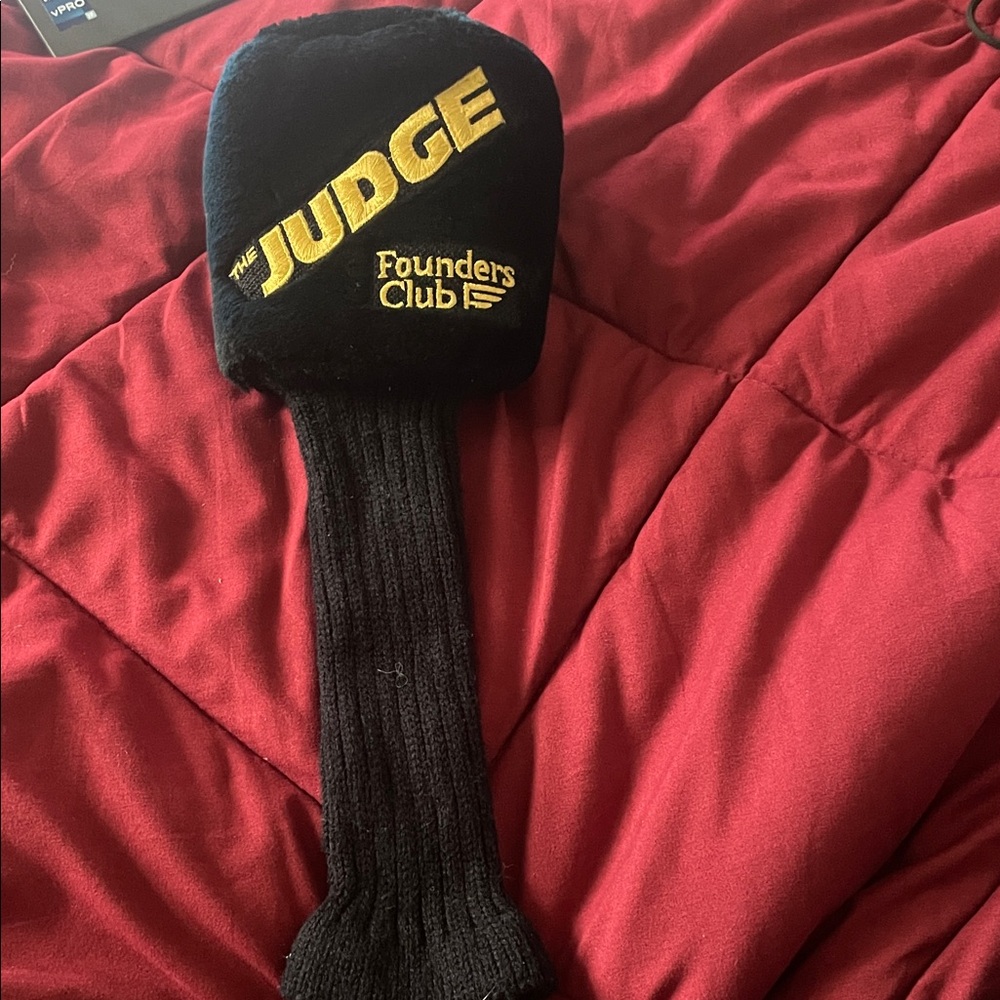 Black Golf Club Headcover
